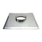 Skursteņa nosedze ar paaugstinātu izeju &Oslash;180 čaulai 50x50cm &ndash; WBKKL200-50X50
