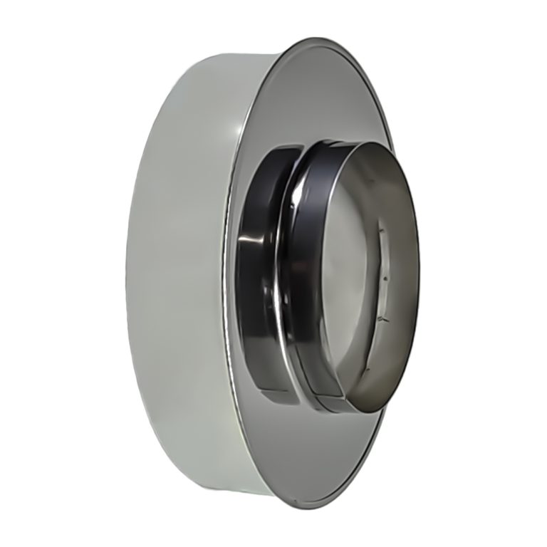 Dubultsienu izolētā dūmvada t-sekcijas adapteris uz viensienu &Oslash;150/250 (1mm) &ndash; IUPK150