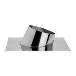 Dubultsienu izolētā dūmvada jumta iesegums 35-50&deg; &Oslash;180 73x100cm &ndash; IPD180-35-50