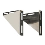 Dubultsienu izolētā dūmvada konsoles sienas stiprinājumi 775x545mm &ndash; IWSP6-775X545
