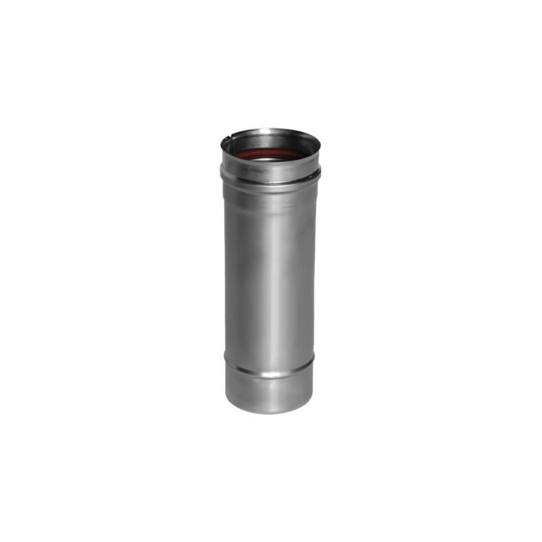 Viensienu skursteņa čaula kondensācijas katliem 0.5m &Oslash;150 &ndash; KR150-0,5